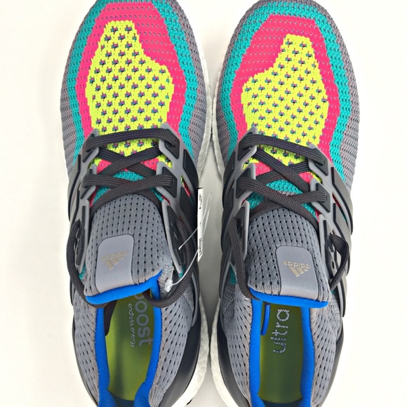 Adidas Ultra Boost 2.0 M Multi-Color Mens NEW - Picture 4 of 8